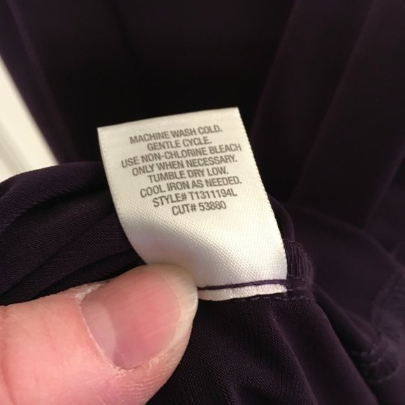 Dress Barn Plum One Piece Dress & Jacket - Picture 8 of 8